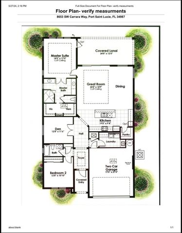 8653 SW Carrara Way, Port St. Lucie, FL 34987