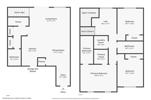 254 NW Waverly Drive, Waukee, IA 50263