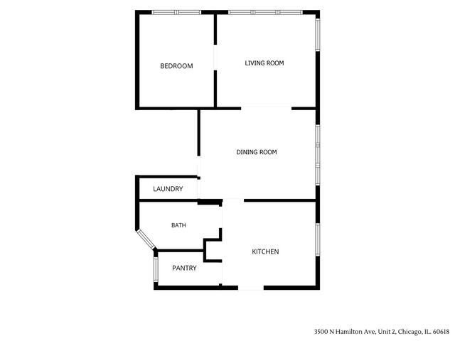 3500 N Hamilton Avenue 2, Chicago, IL 60618