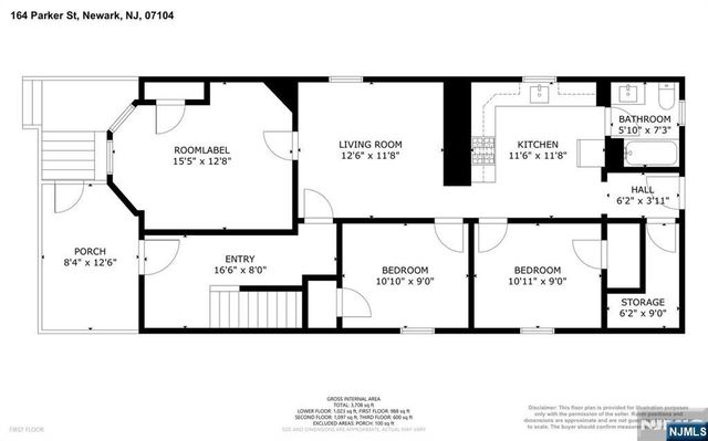 164 Parker Street, Newark, NJ 07104