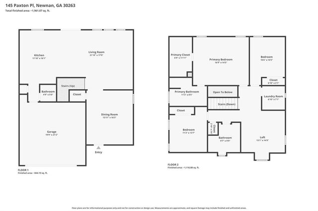 145 Paxton Place, Newnan, GA 30263