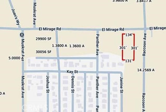 0 El Mirage & Raccoon 0.91-acres Road, Adelanto, CA 92301