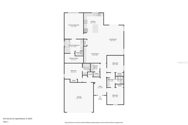 6113 SEA AIR DRIVE, Apollo Beach, FL 33572