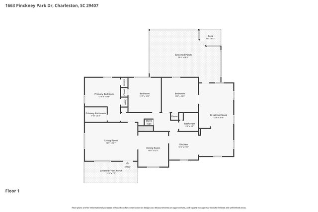 1663 Pinckney Park Drive, Charleston, SC 29407