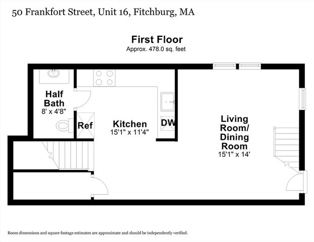 50 Frankfort St 16, Fitchburg, MA 01420