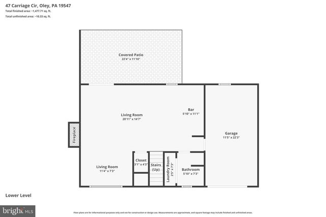 47 CARRIAGE CIR, Oley, PA 19547