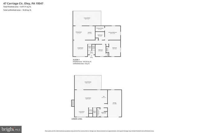 47 CARRIAGE CIR, Oley, PA 19547