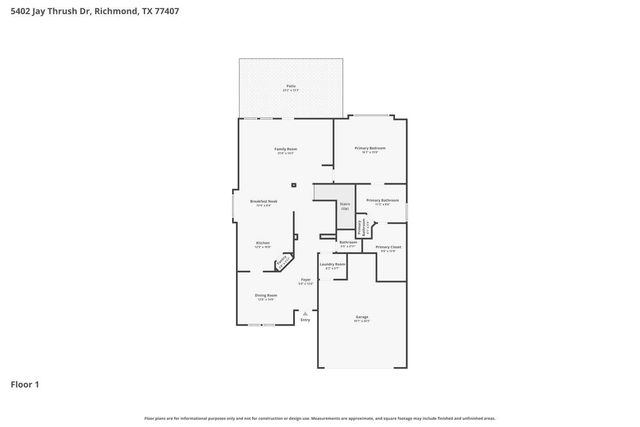 5402 Jay Thrush Drive, Richmond, TX 77407