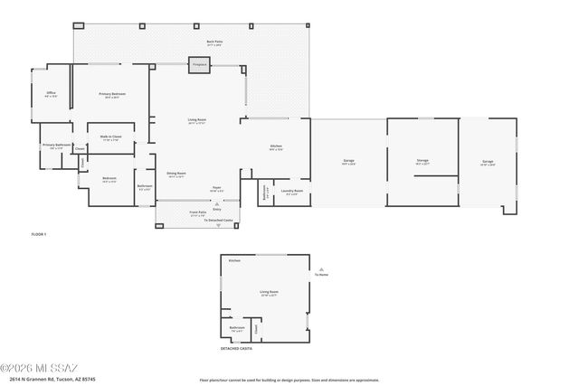 2614 N Grannen Road, Tucson, AZ 85745