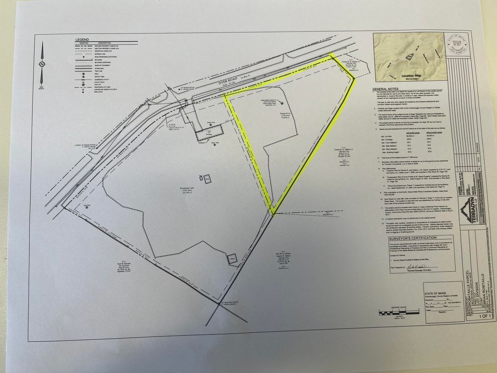0 Dyer Road, Lewiston, ME 04240 — exterior