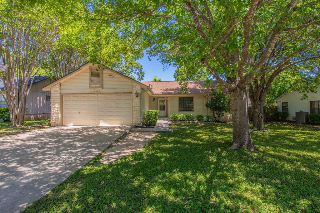 1802 Verbena WAY, Round Rock, TX 78664