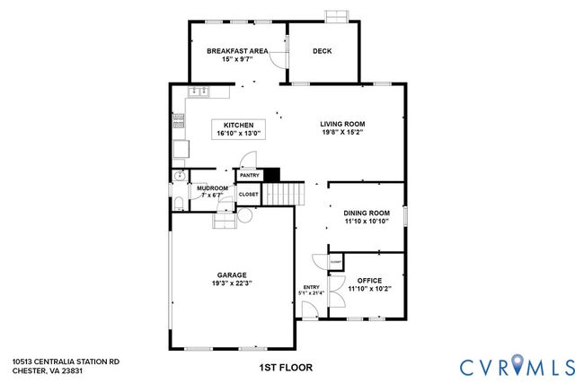 10513 Centralia Station Rd, Chester, VA 23831