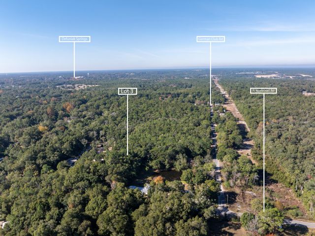 Lot 3 N Norwood Road, Defuniak Springs, FL 32433