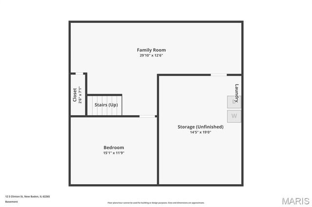 12 S Clinton Street, New Baden, IL 62265