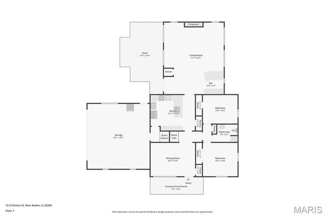 12 S Clinton Street, New Baden, IL 62265