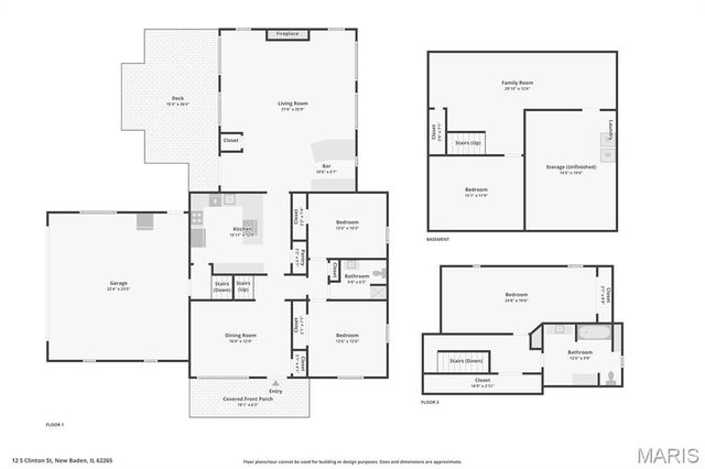 12 S Clinton Street, New Baden, IL 62265