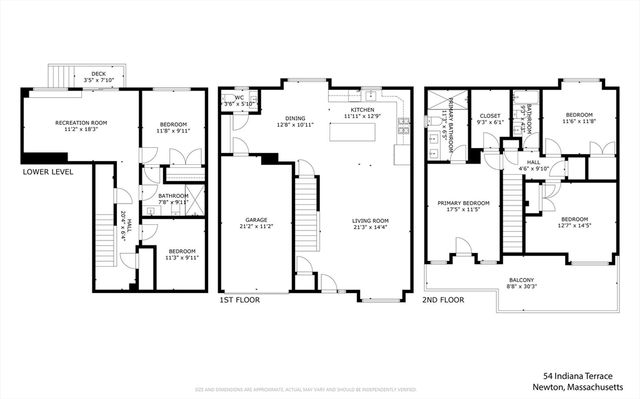 56 Indiana Terrace 56, Newton, MA 02464