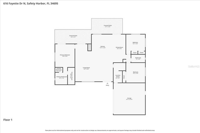 616 FAYETTE DRIVE N, Safety Harbor, FL 34695