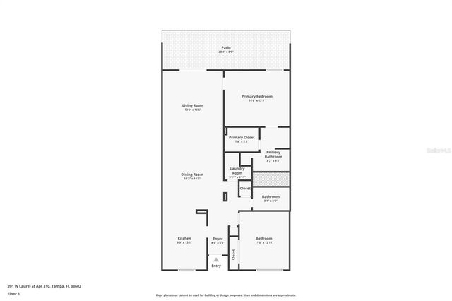 201 W LAUREL STREET 310, Tampa, FL 33602