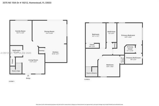 3375 NE 15th Dr 102-12, Homestead, FL 33033