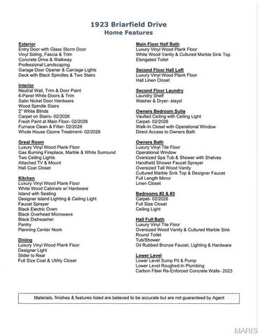 1923 Briarfield Drive, Lake St Louis, MO 63367