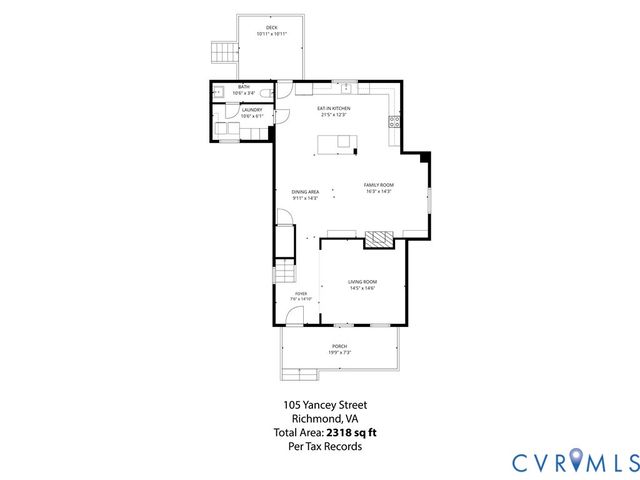 105 Yancey St, Richmond, VA 23222
