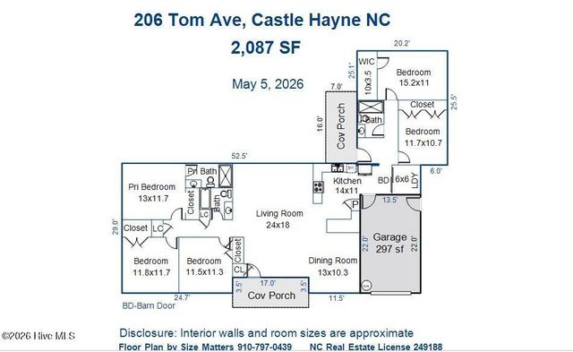 206 Tom Avenue, Castle Hayne, NC 28429