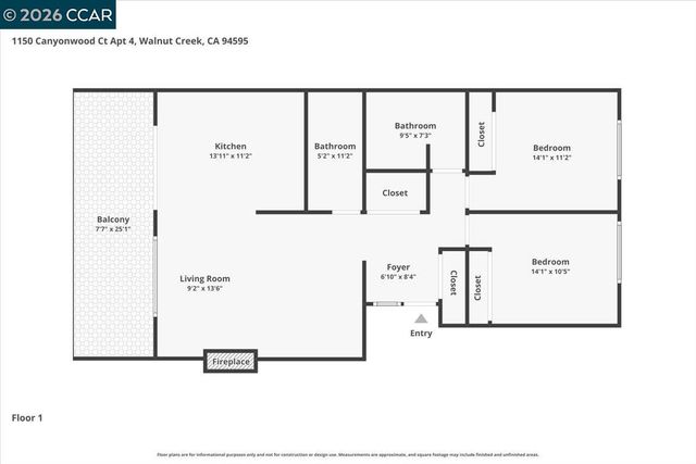 1150 Canyonwood Ct 4, Walnut Creek, CA 94595