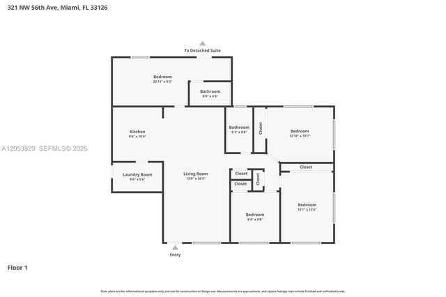 323 NW 56th Ave, Miami, FL 33126