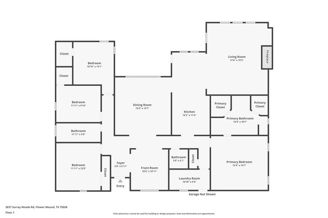2637 Surrey Woods Road, Flower Mound, TX 75028