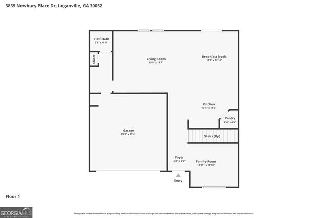 3835 Newbury Place Drive, Loganville, GA 30052