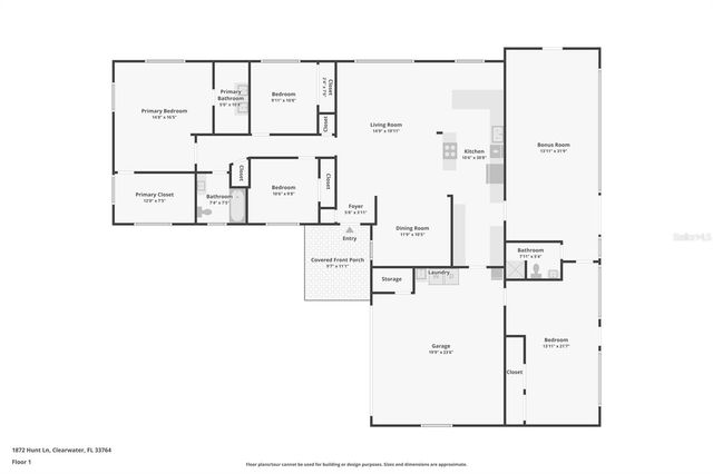 1872 HUNT LANE, Clearwater, FL 33764