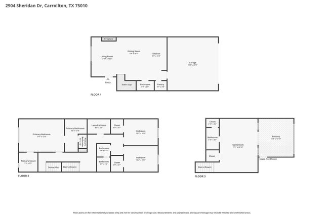 2904 Sheridan Drive, Carrollton, TX 75010