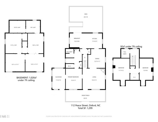 112 Peace Street, Oxford, NC 27565