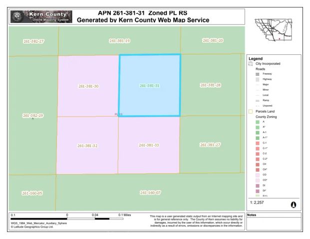 0 Vicinity 203rd St West, Rosamond, CA 93560