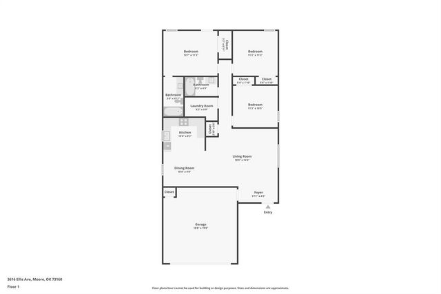 3616 Ellis Avenue, Moore, OK 73160