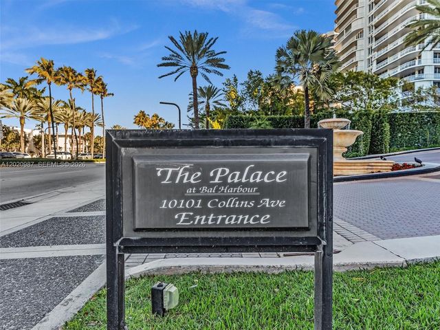 10101 Collins Ave 18C + CABANA, Bal Harbour, FL 33154