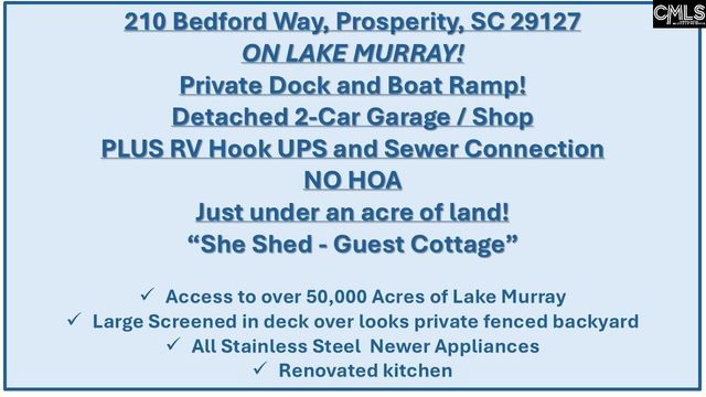 210 Bedford Way, Prosperity, SC 29127