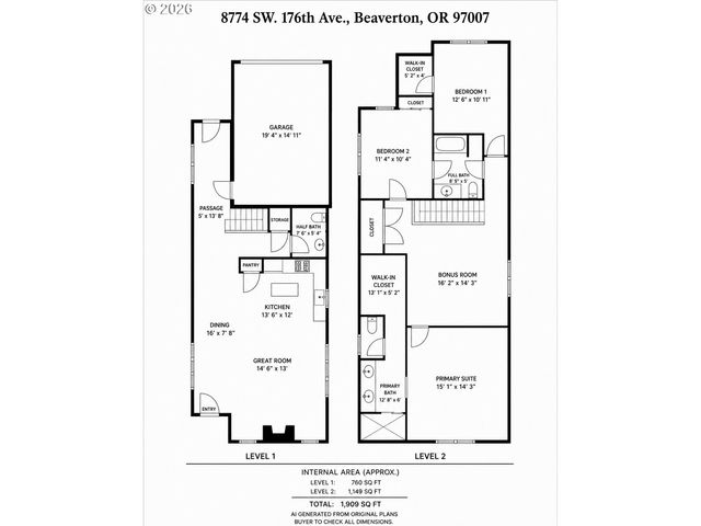 8774 Sw 176TH Ave, Beaverton, OR 97007