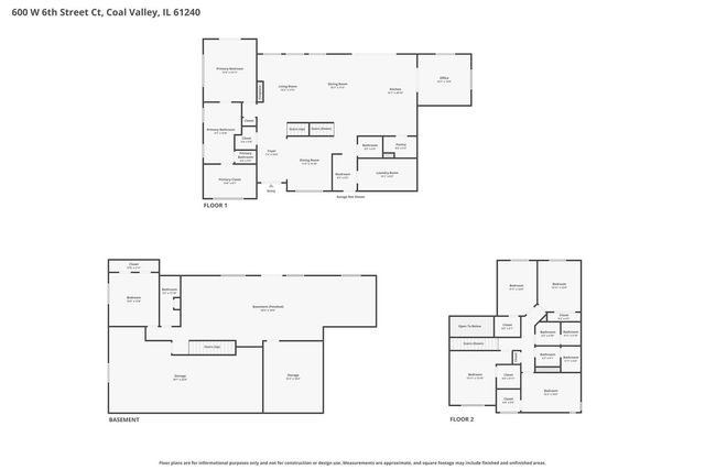 600 W 6th St Court, Coal Valley, IL 61240