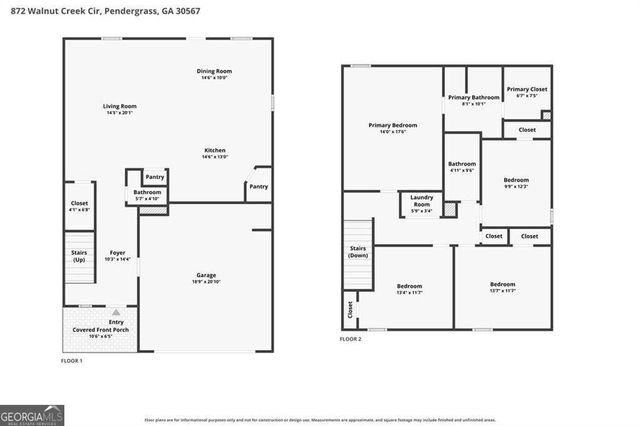 872 Walnut Creek Circle, Pendergrass, GA 30567