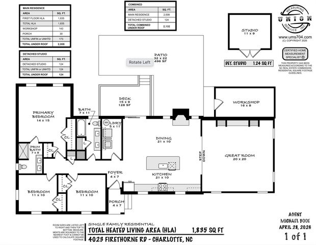 4023 Firethorne Road, Charlotte, NC 28205