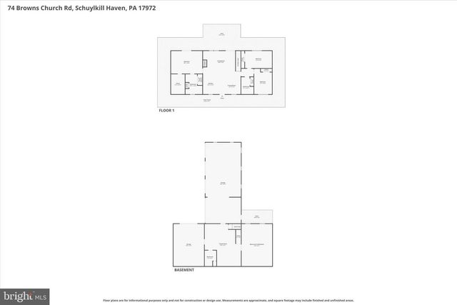74 BROWNS CHURCH RD, Schuylkill Haven, PA 17972