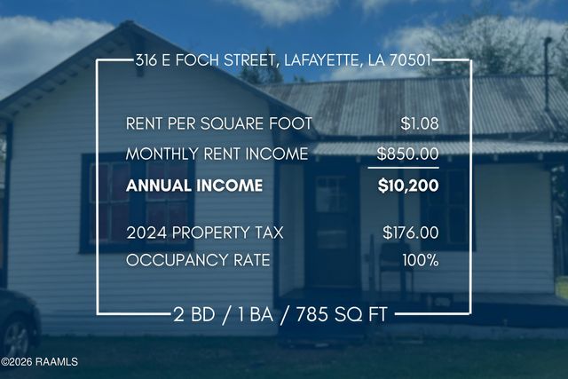 316 E Foch Street, Lafayette, LA 70501