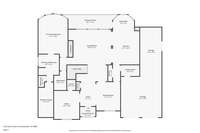 1512 Lake Forest CV, Round Rock, TX 78665