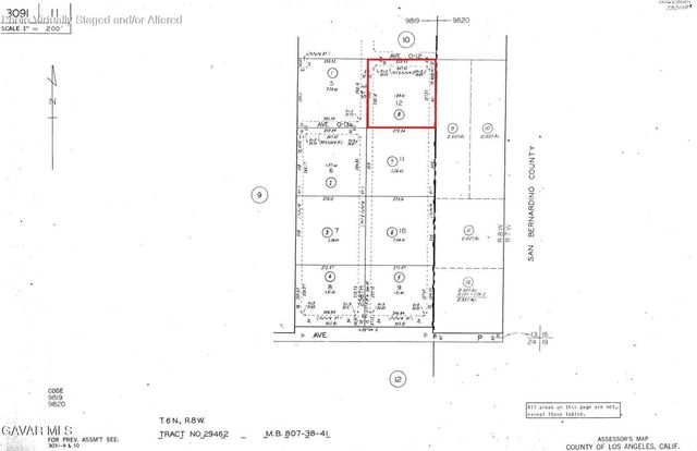 County Line Road, Palmdale, CA 93591