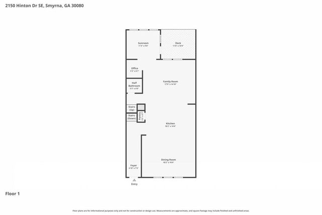 2150 Hinton Drive SE, Smyrna, GA 30080