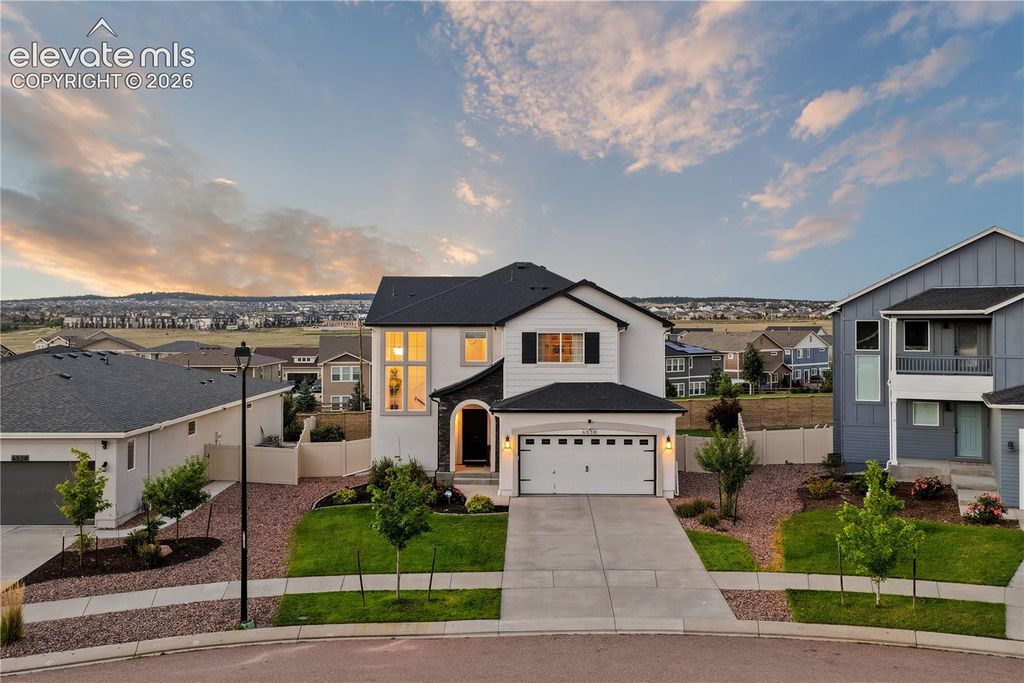 6538 Cumbre Vista Way, Colorado Springs, CO 80924 — exterior