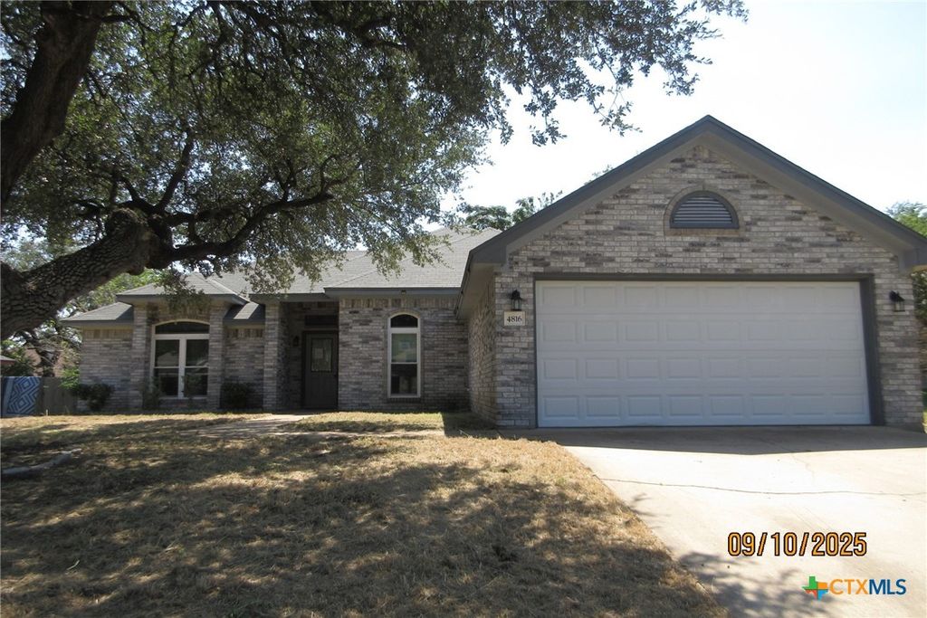 4816 Embers Drive, Killeen, TX 76542