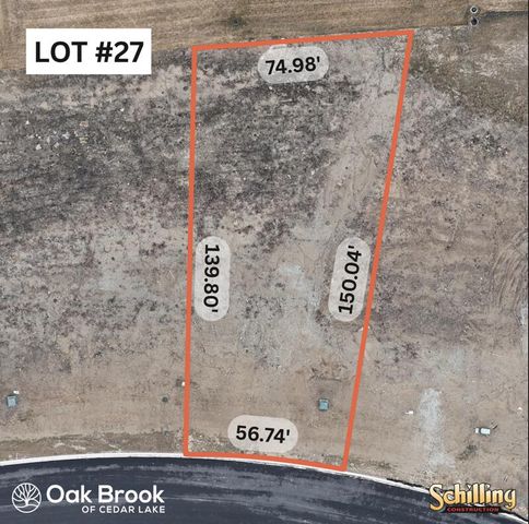 12707 Creekside Drive, Cedar Lake, IN 46303